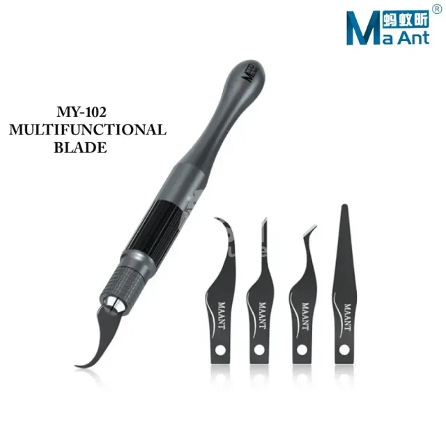MaAnt MY-102 – Kit de Lames et Leviers d'Ouverture pour Réparation Mobile MaAnt MY-102 – Kit de Lames et Leviers d'Ouverture pour Réparation Mobile – Image 1