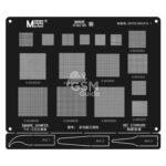 MaAnt – Stencil de Rebillage Universel Multi-Empreintes, Noir