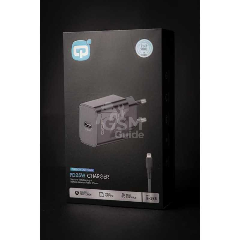 Qiop PD 25W Charger QiOP PD25W CHARGER (Type-C to Type-C) – Image 1