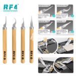 RF4 KH15 – Kit de Lames de Précision à Manche Bois