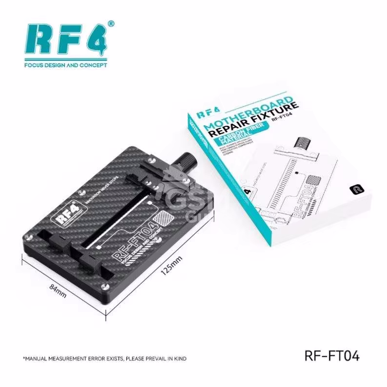 RF4 RF-FT04 – Support de Fixation Carbone pour Carte Mère 1 RF4 RF-FT04 – Support de Fixation Carbone pour Carte Mère – Image 1