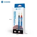 SUNSHINE SS-024B Interchangeable gold-plated stainless steel multimeter test leads – Image 2