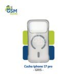 Cache de protection Gris pour iPhone 17 Pro