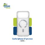Cache de protection Gris pour iPhone 17 Pro Max