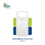 Cache de protection Blanc avrec support pour iPhone 17 Pro Max