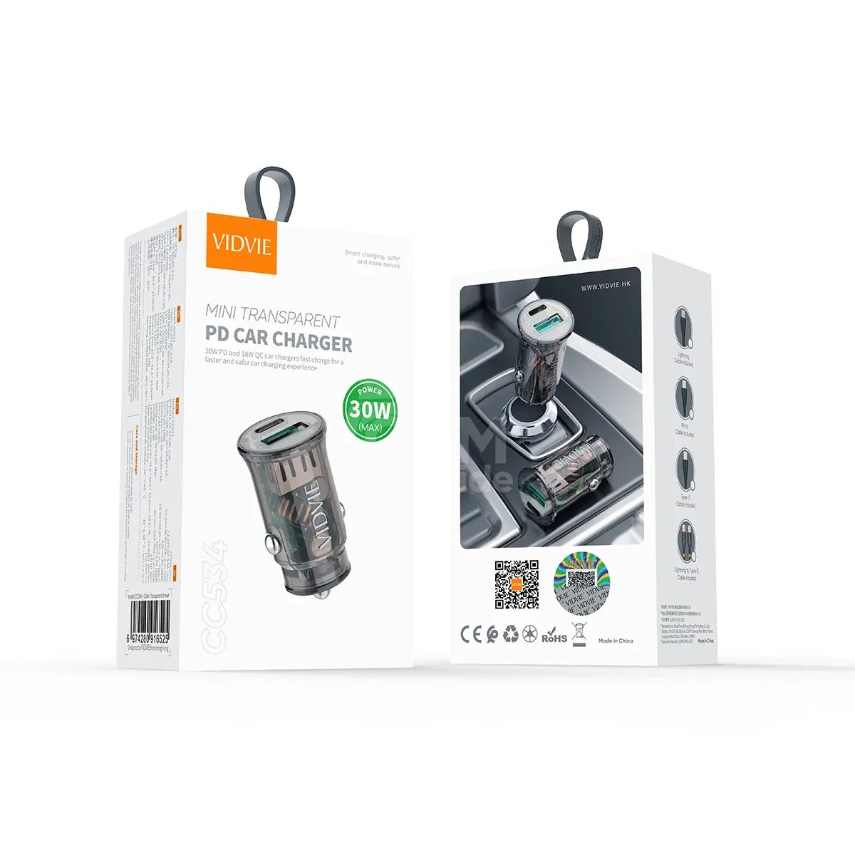 pd car charger vidvie 1 Chargeur voiture PD VIDVIE – Image 1