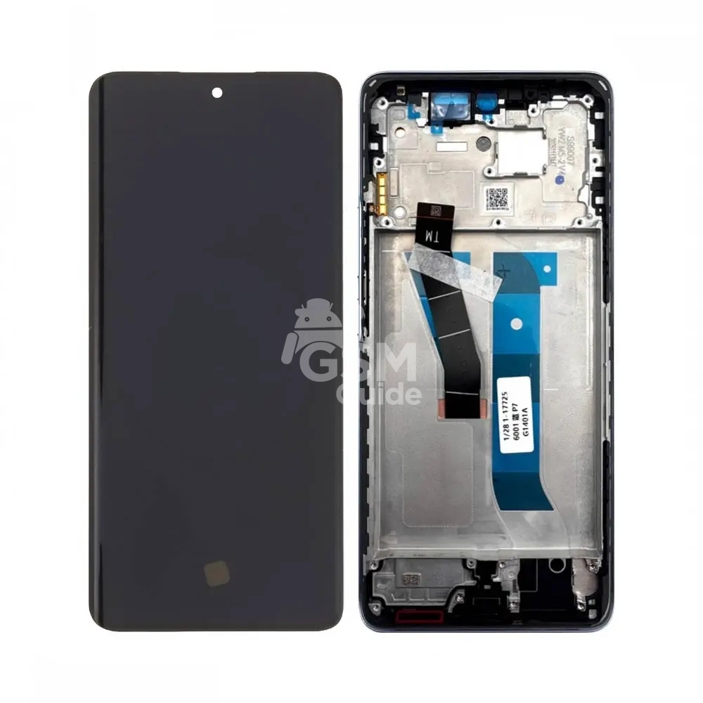 Afficheur TFT avec Châssis Xiaomi Redmi Note 15 4G Bleu Afficheur TFT Complet Xiaomi Redmi Note 15 4G Bleu – Image 1