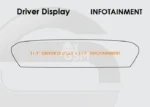 Film de Protection Écran de Navigation pour Audi Q5L 2018-2021 (Finitions Moyenne et Haute)