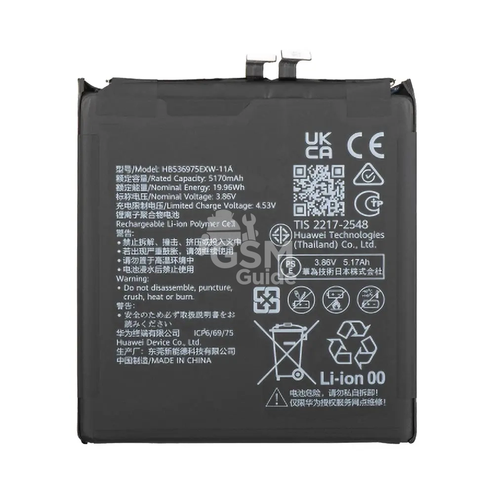 Batterie Premium pour Huawei Pura 80 Pro Pura 80 Ultra Batterie Premium pour Huawei Pura 80 Pro / Pura 80 Ultra – Image 1