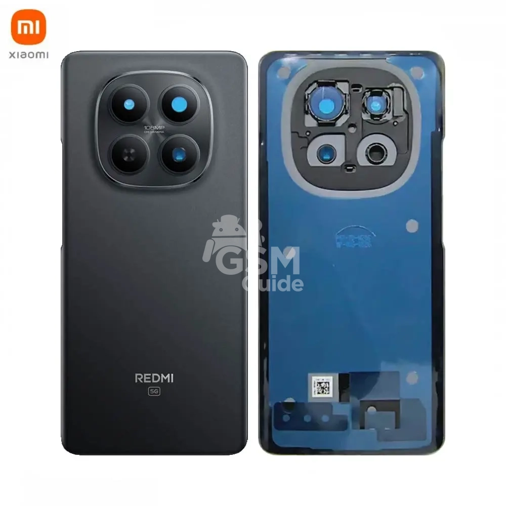 Cache Arrière Original Xiaomi Redmi Note 15 5G Noir Cache Arrière Original Xiaomi Redmi Note 15 5G Noir – Image 1