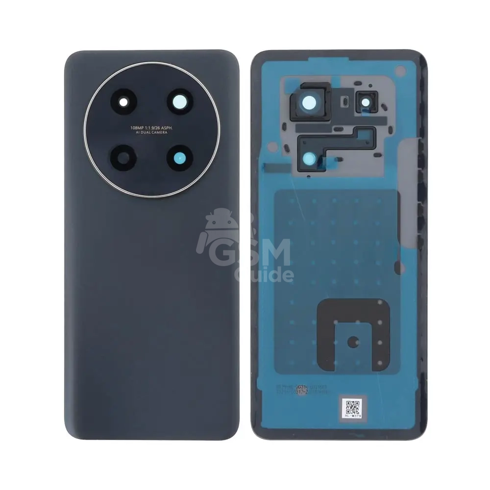 Cache Arrière Premium Huawei Nova 12i Cache Arrière Premium Huawei Nova 12i Noir – Image 1