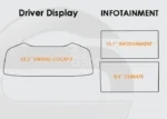 Film de Protection Écran de Navigation pour Audi A6L 2019-2021