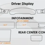 Film de Protection Écran de Navigation pour Volkswagen Touareg 2020
