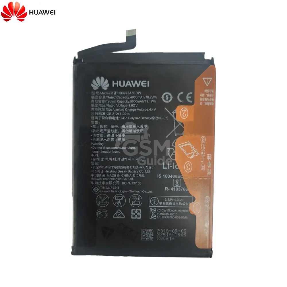 Original Battery Huawei Mate 20 X 4G Batterie Originale Huawei Mate 20 X 4G – Image 1